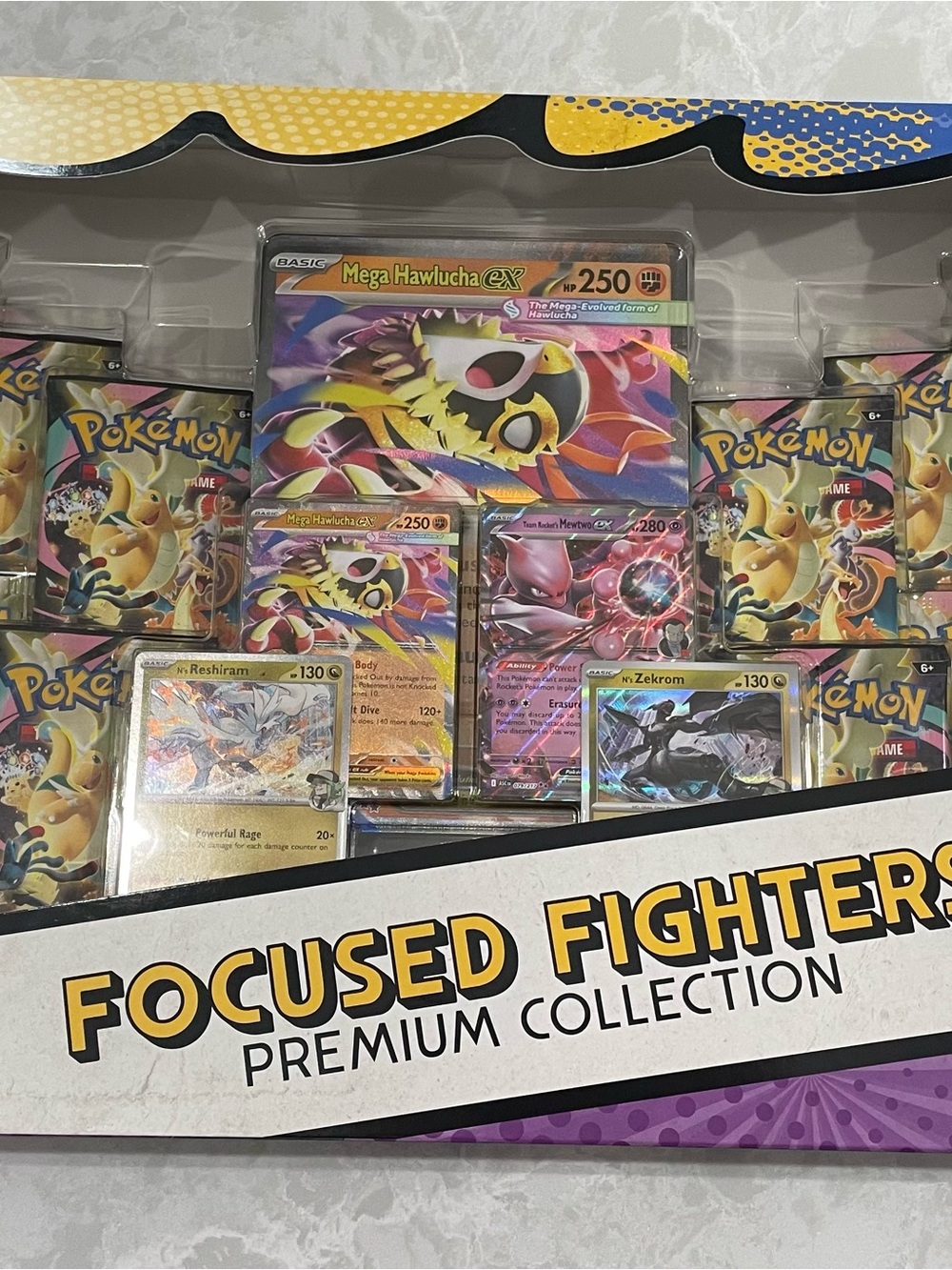 Pokémon Mega Evolution Ascended Hero Focused Fighters Premium Collection